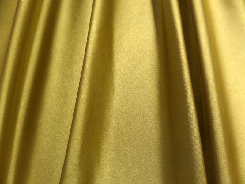 1.Gold Stretch Satin Deluxe